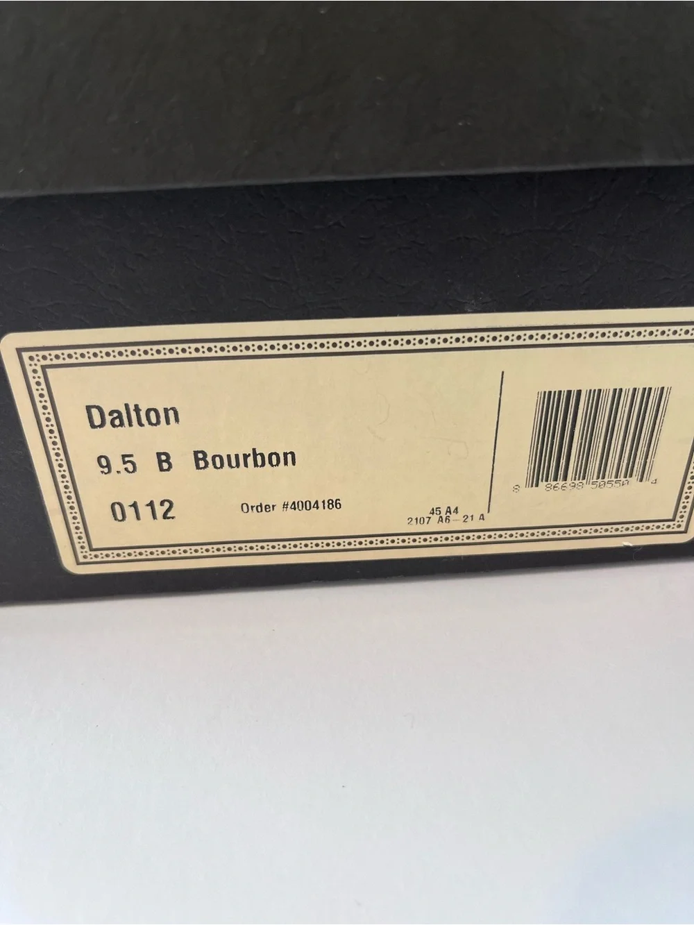 Allen Edmonds Dalton Wing Tip Leather Boots Bourbon